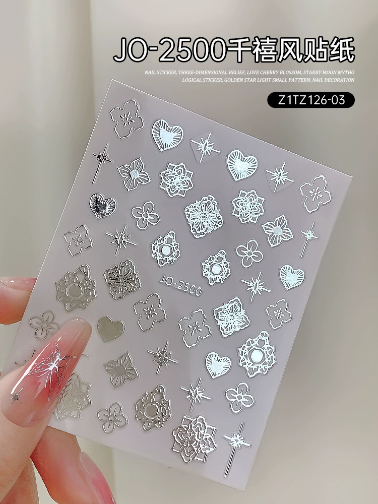 Autocollant pour ongles joyeux JO-2500