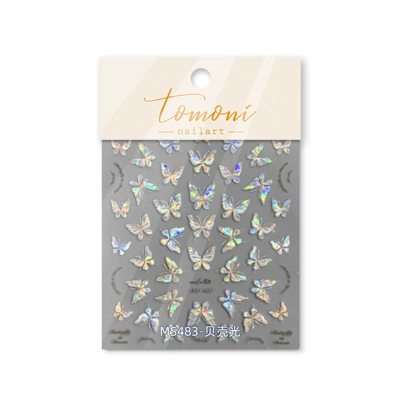 Autocollant pour ongles Tomoni MS483