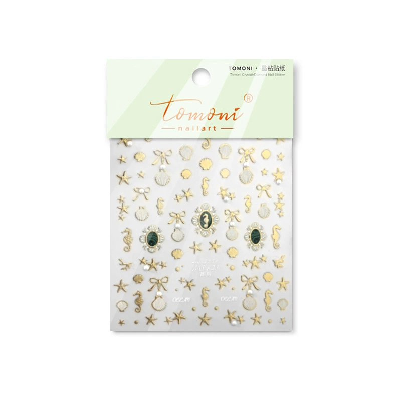 Autocollant pour ongles Tomoni MS628