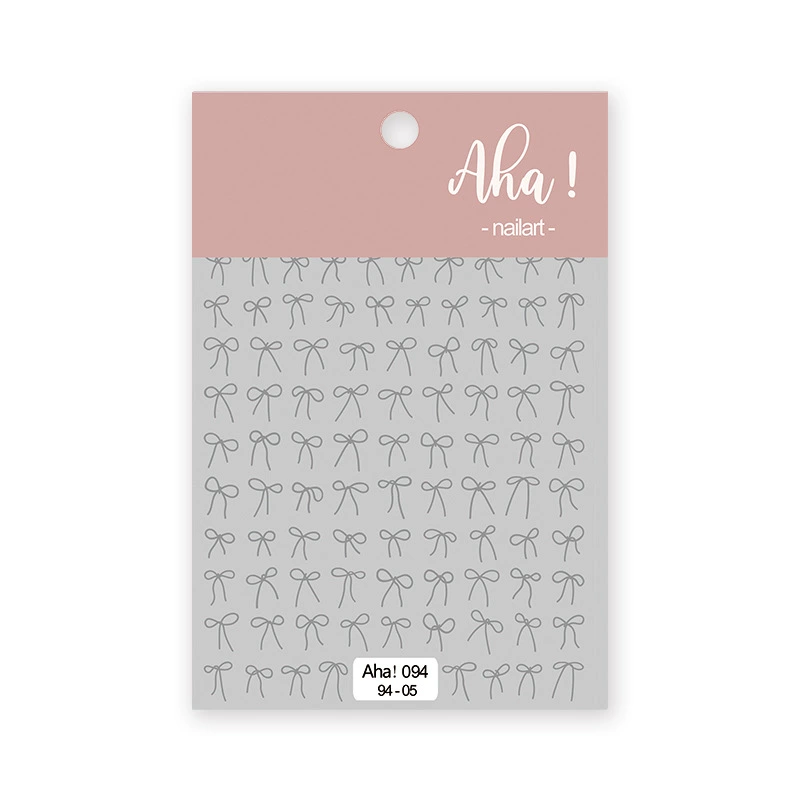 Aha Nail Sticker 094-05 Silver