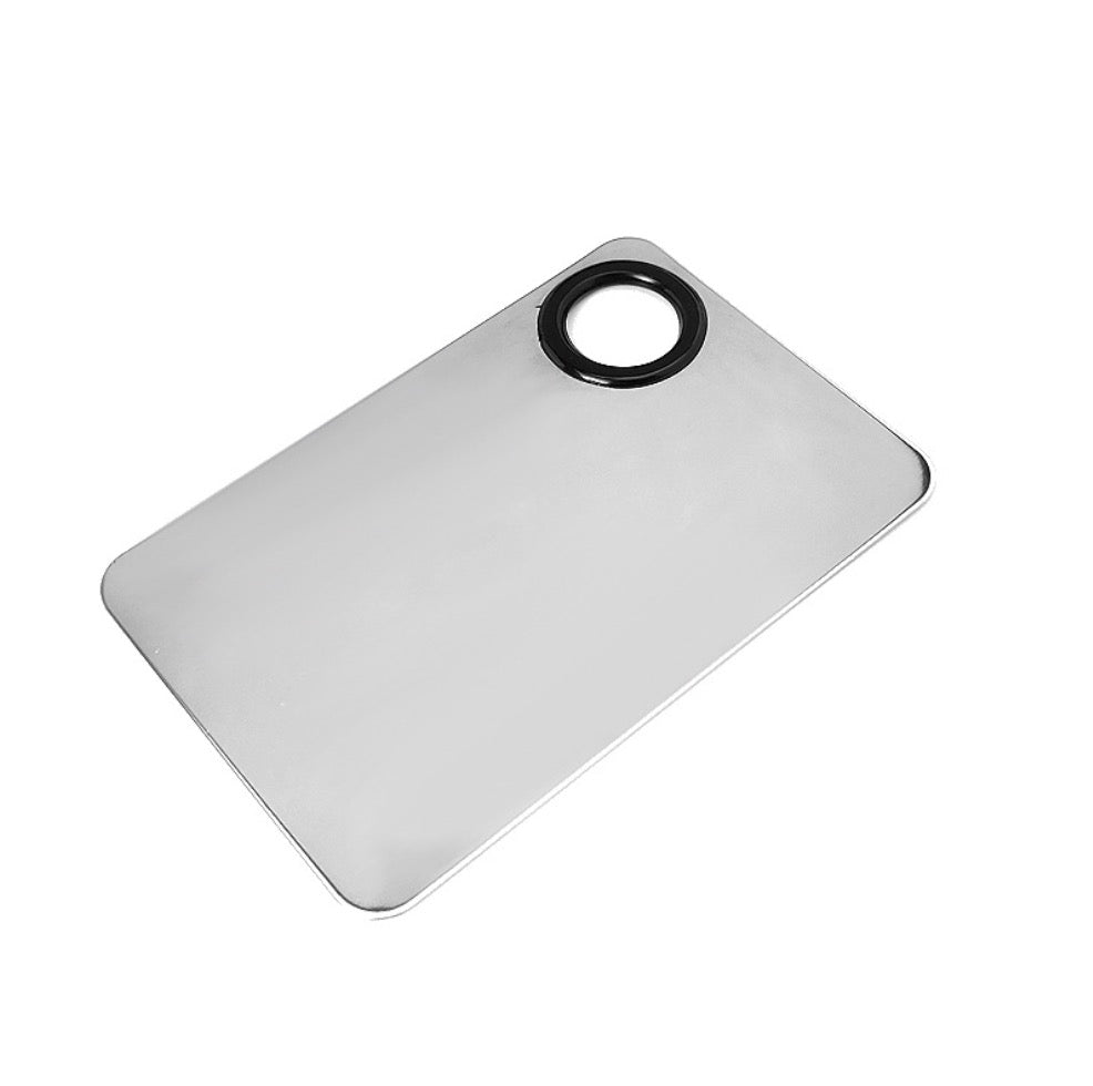 Rectangle Shaped Stainless Steel Nail Color Palette
