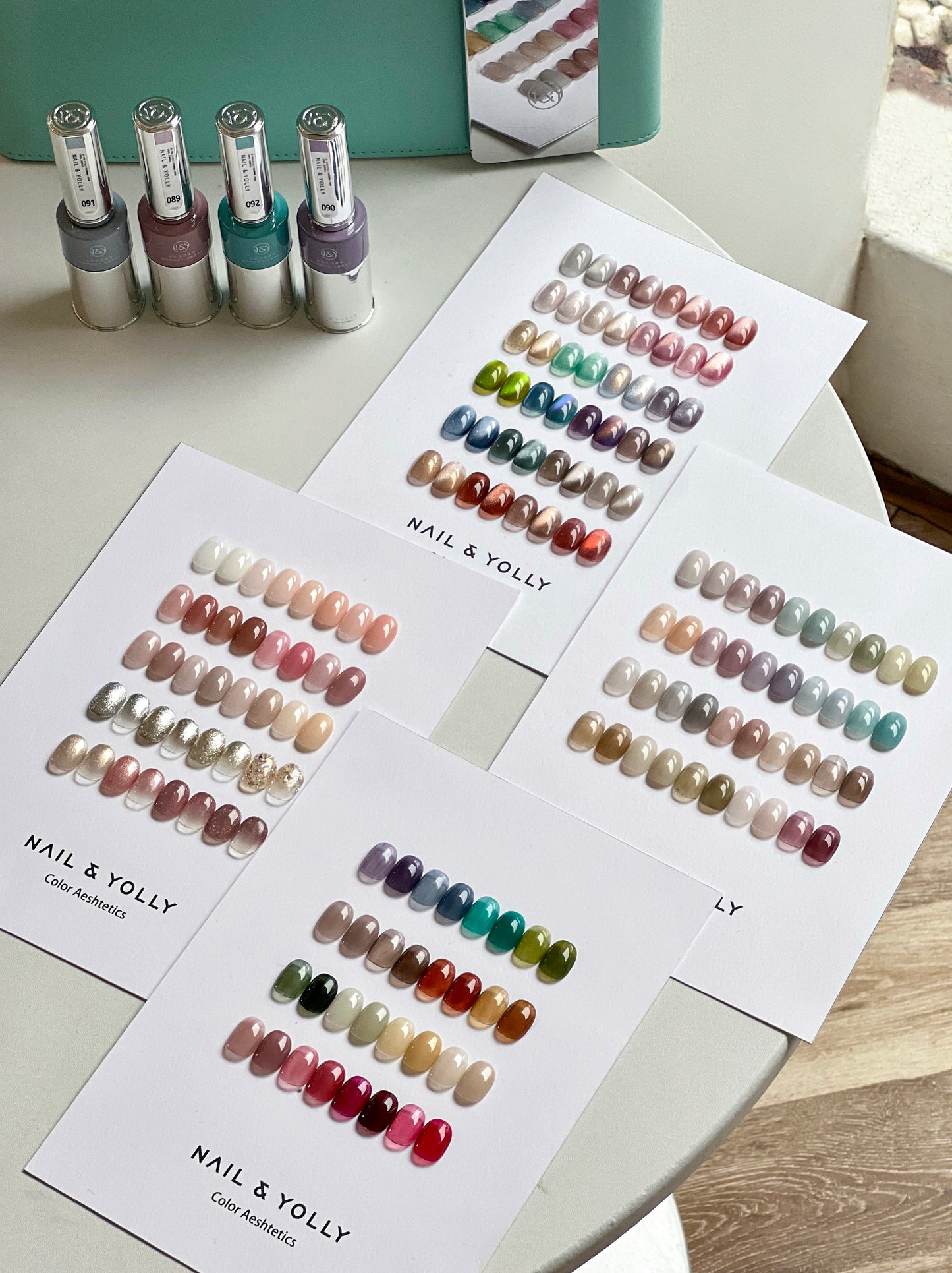 YollyNail Bottle Color Gel 80 Colors Whole Set