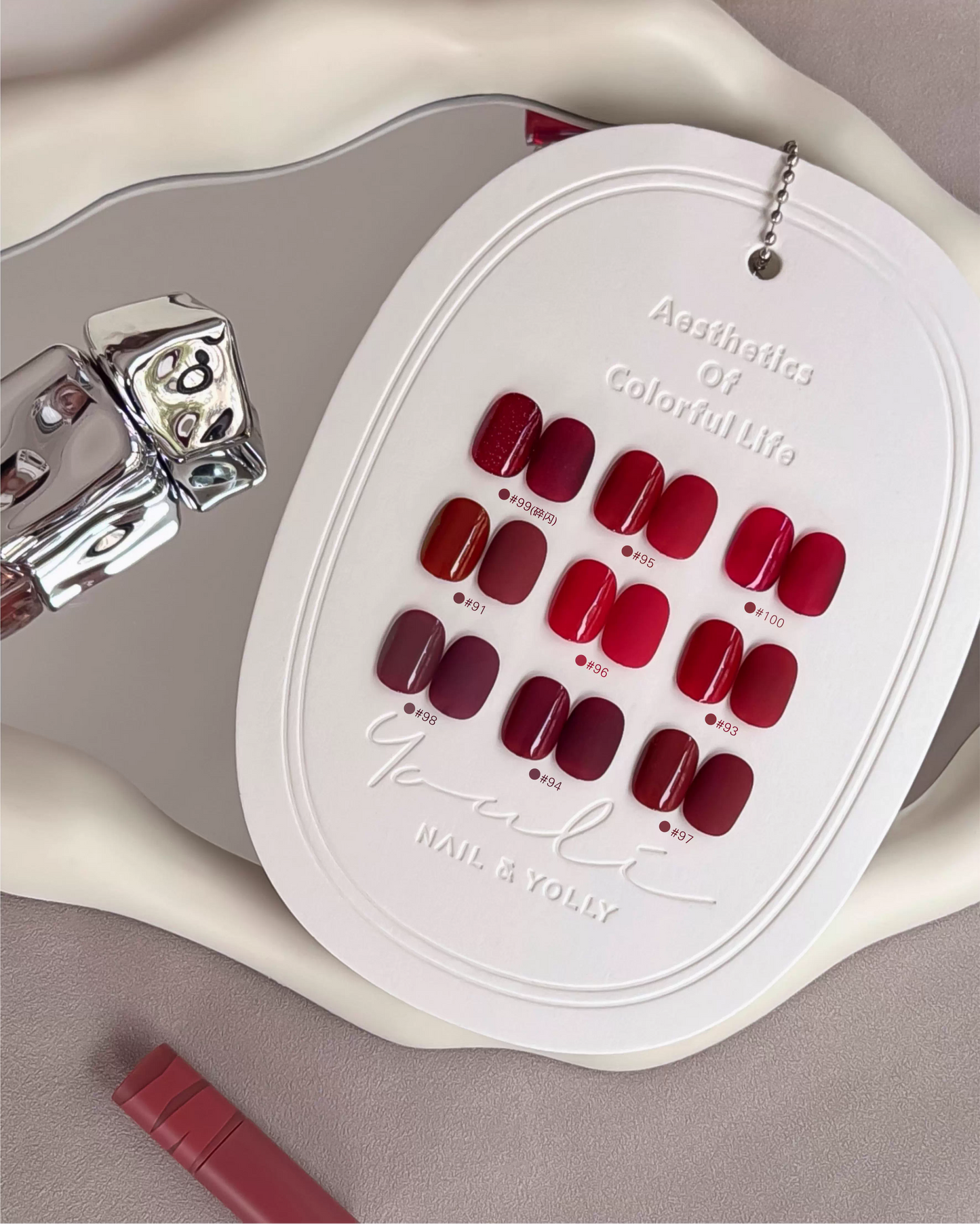 Nail & Yolly Little Baby Color Gel - Red Collection