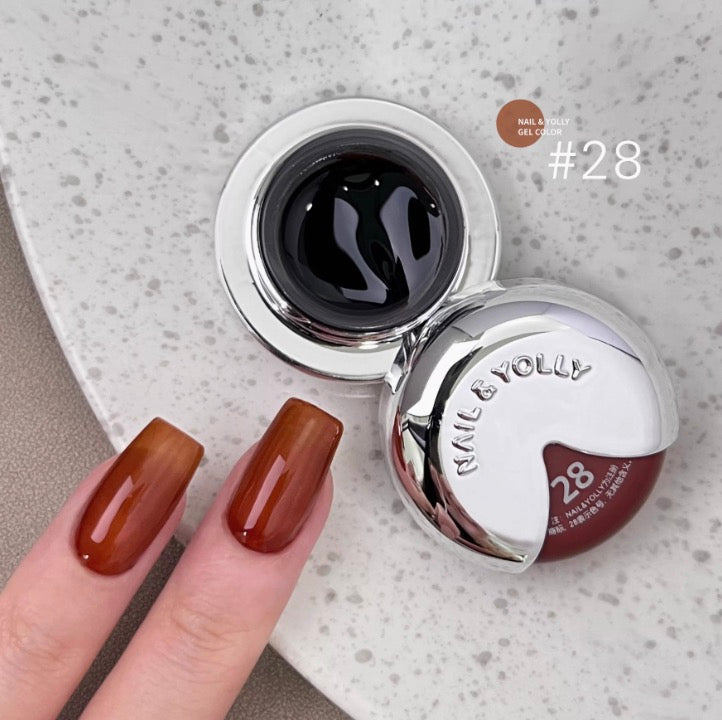 Nail & Yolly Little Baby Color Gel - Amber Collection