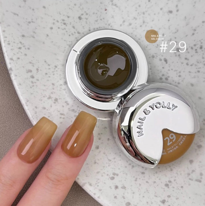 Nail & Yolly Little Baby Color Gel - Amber Collection