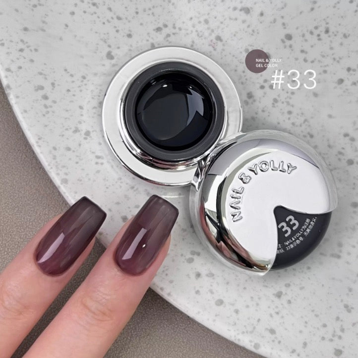 Nail & Yolly Little Baby Color Gel - Amber Collection