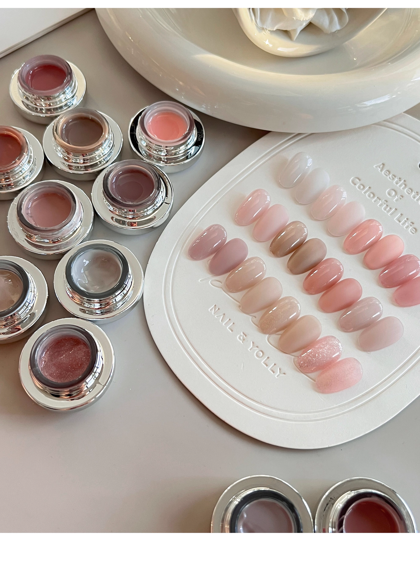 Nail & Yolly Little Baby Color Gel - Nude Collection