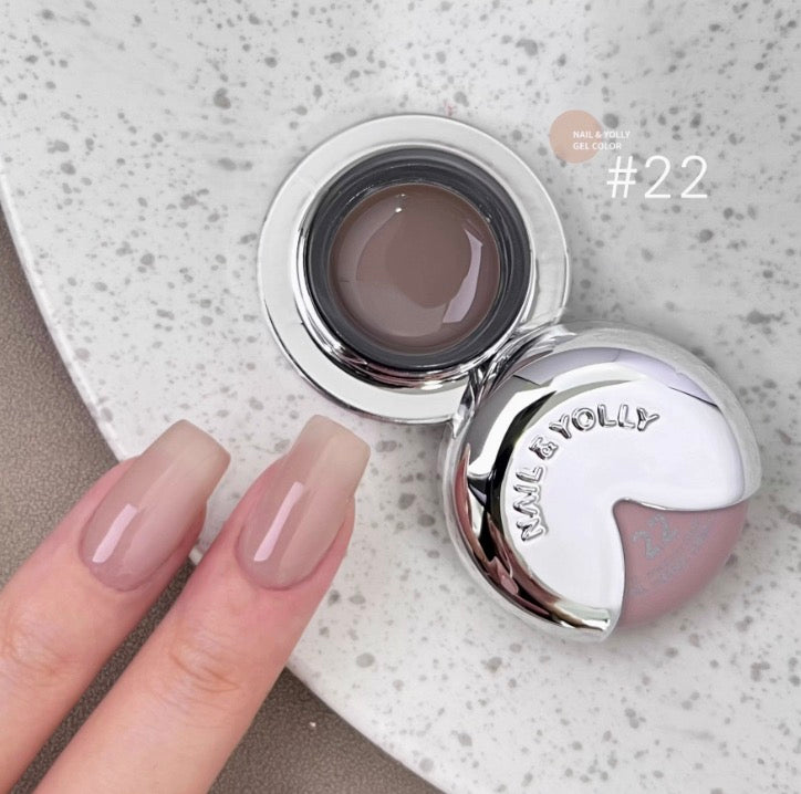 Nail & Yolly Little Baby Color Gel - Nude Collection