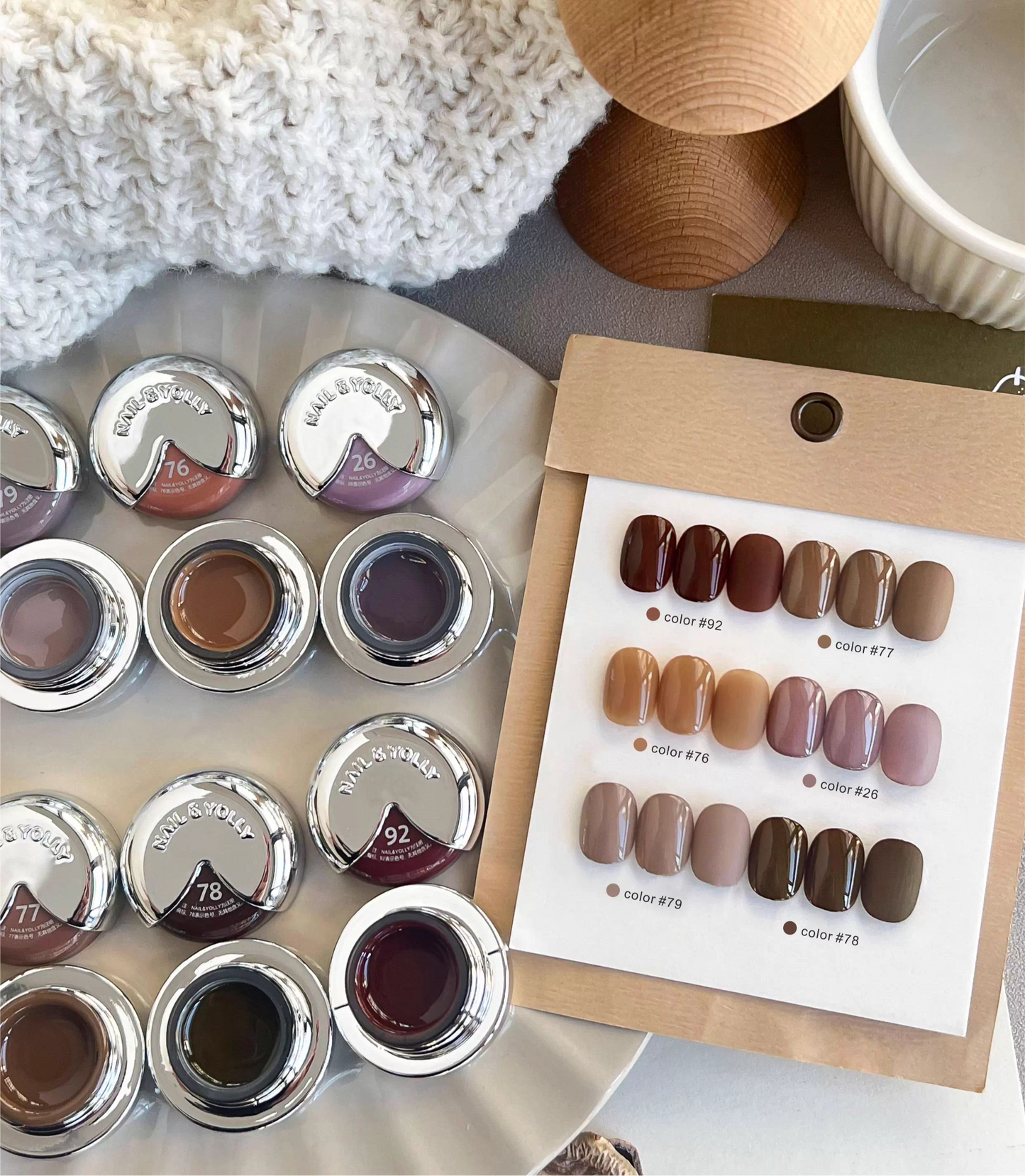 YOLLY Little Baby Color Gel - Caramel Collection