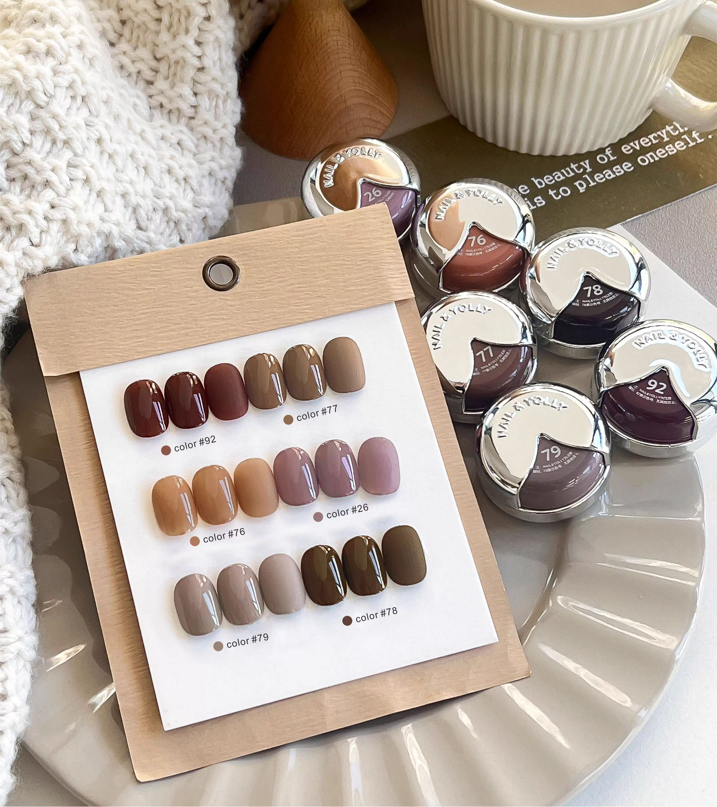 YOLLY Little Baby Color Gel - Caramel Collection