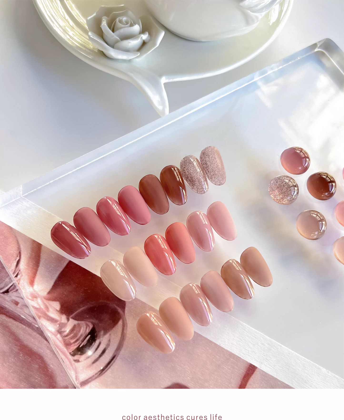 Nail & Yolly Little Baby Color Gel - Withered Rose Collection