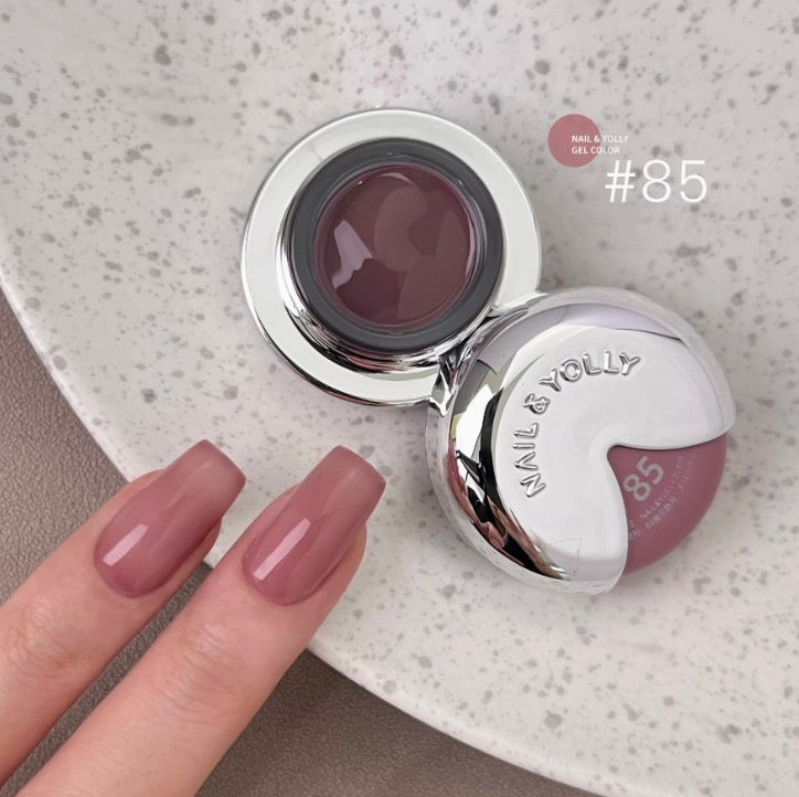 Nail & Yolly Little Baby Color Gel - Withered Rose Collection