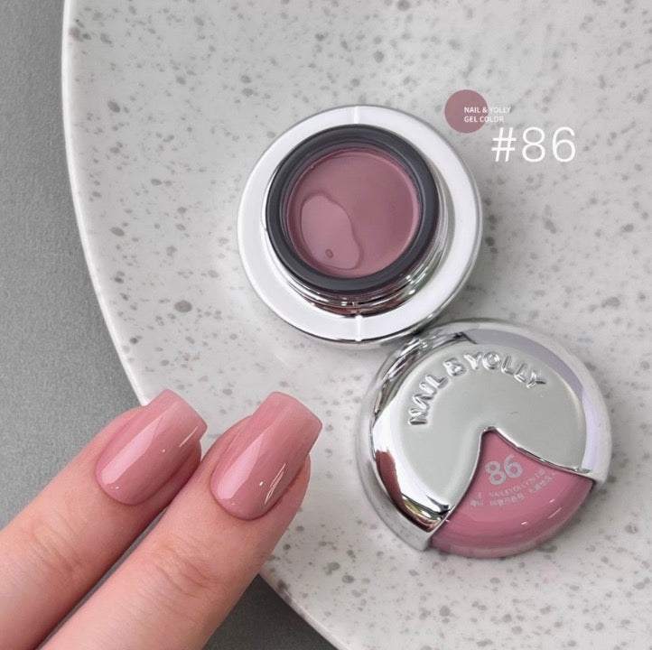Nail & Yolly Little Baby Color Gel - Withered Rose Collection