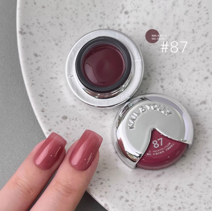 Nail & Yolly Little Baby Color Gel - Withered Rose Collection
