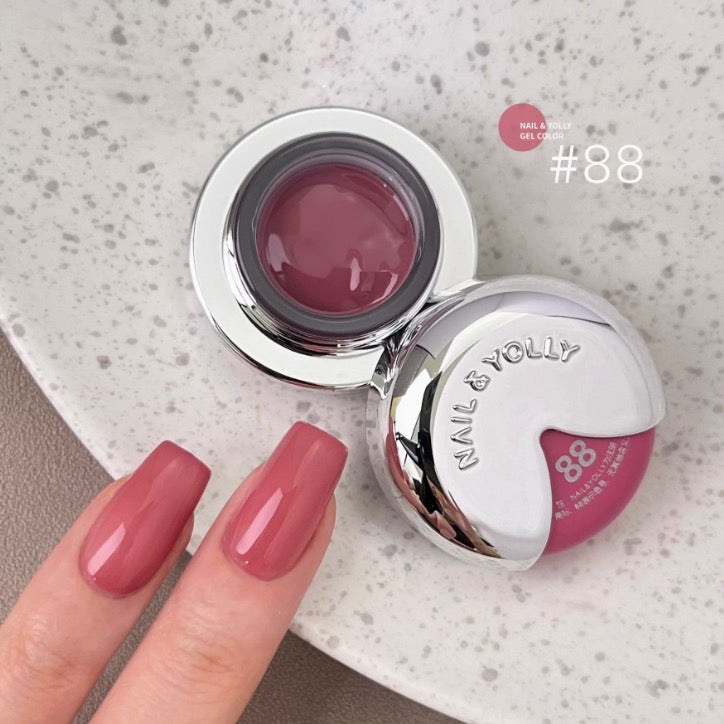 Nail & Yolly Little Baby Color Gel - Withered Rose Collection