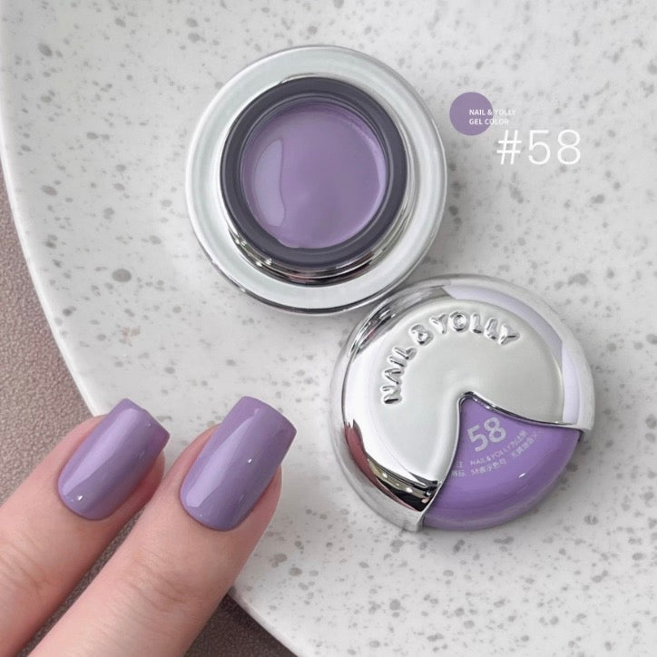 Nail & Yolly Little Baby Color Gel - Purple Collection