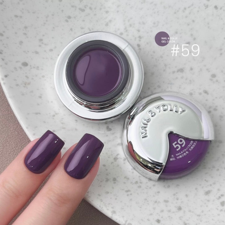 Nail & Yolly Little Baby Color Gel - Purple Collection