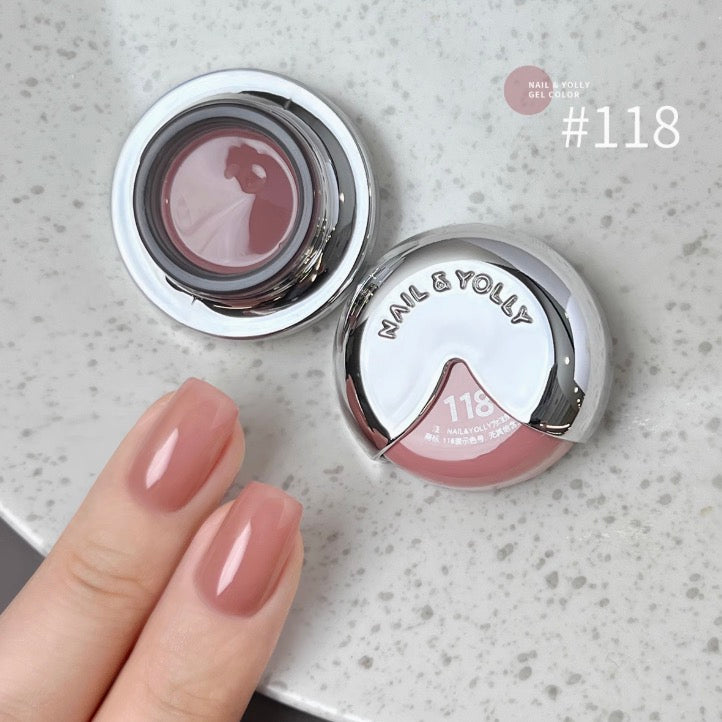 Nail & Yolly Little Baby Color Gel - Withered Rose Collection