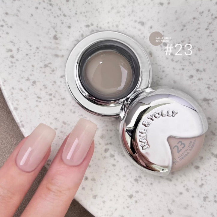 Nail & Yolly Little Baby Color Gel - Cool Tone Nude Collection