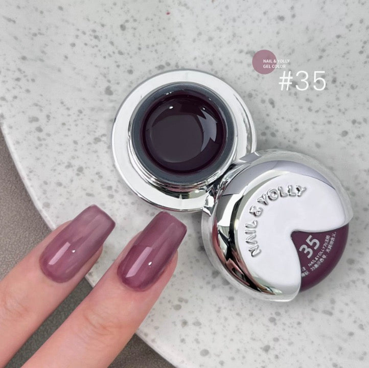 Nail & Yolly Little Baby Color Gel - Purple Collection