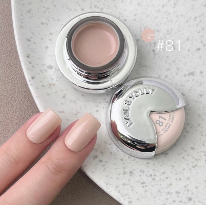 Nail & Yolly Little Baby Color Gel - Cool Tone Nude Collection