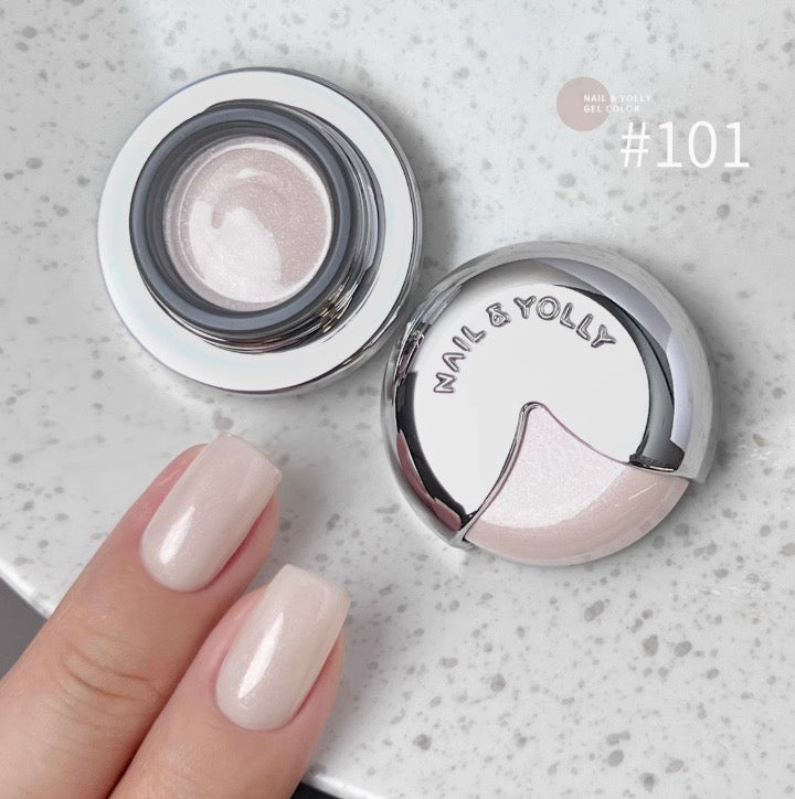 Nail & Yolly Little Baby Color Gel - Cool Tone Nude Collection