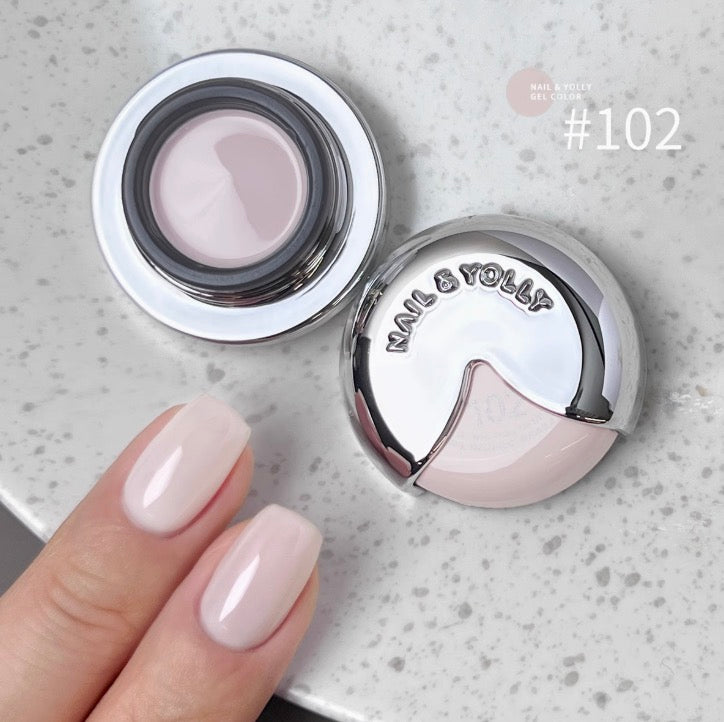 Nail & Yolly Little Baby Color Gel - Cool Tone Nude Collection