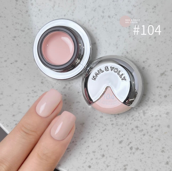 Nail & Yolly Little Baby Color Gel - Cool Tone Nude Collection