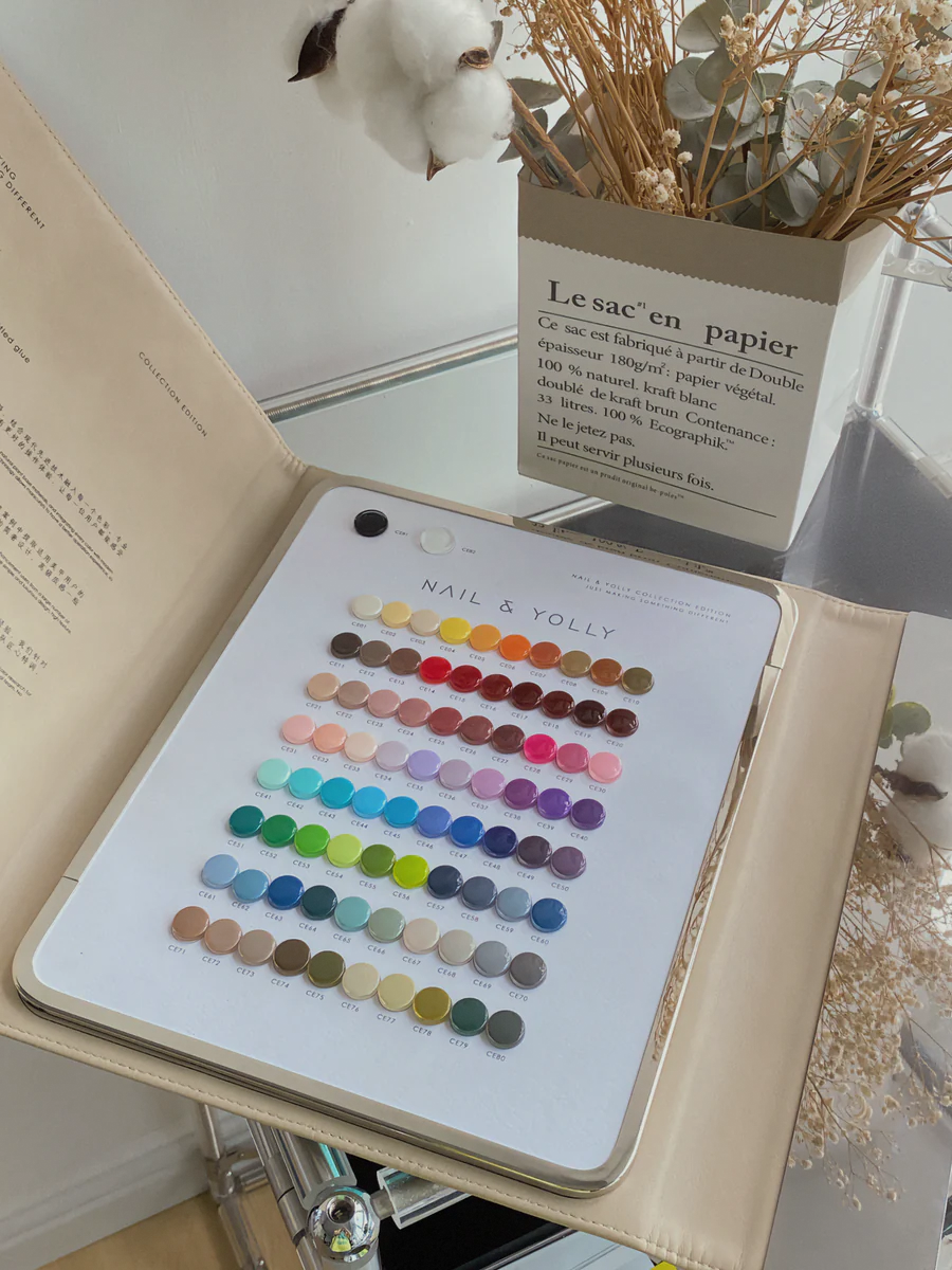 YollyNail Bottle Color Gel 82 Colors Whole Set