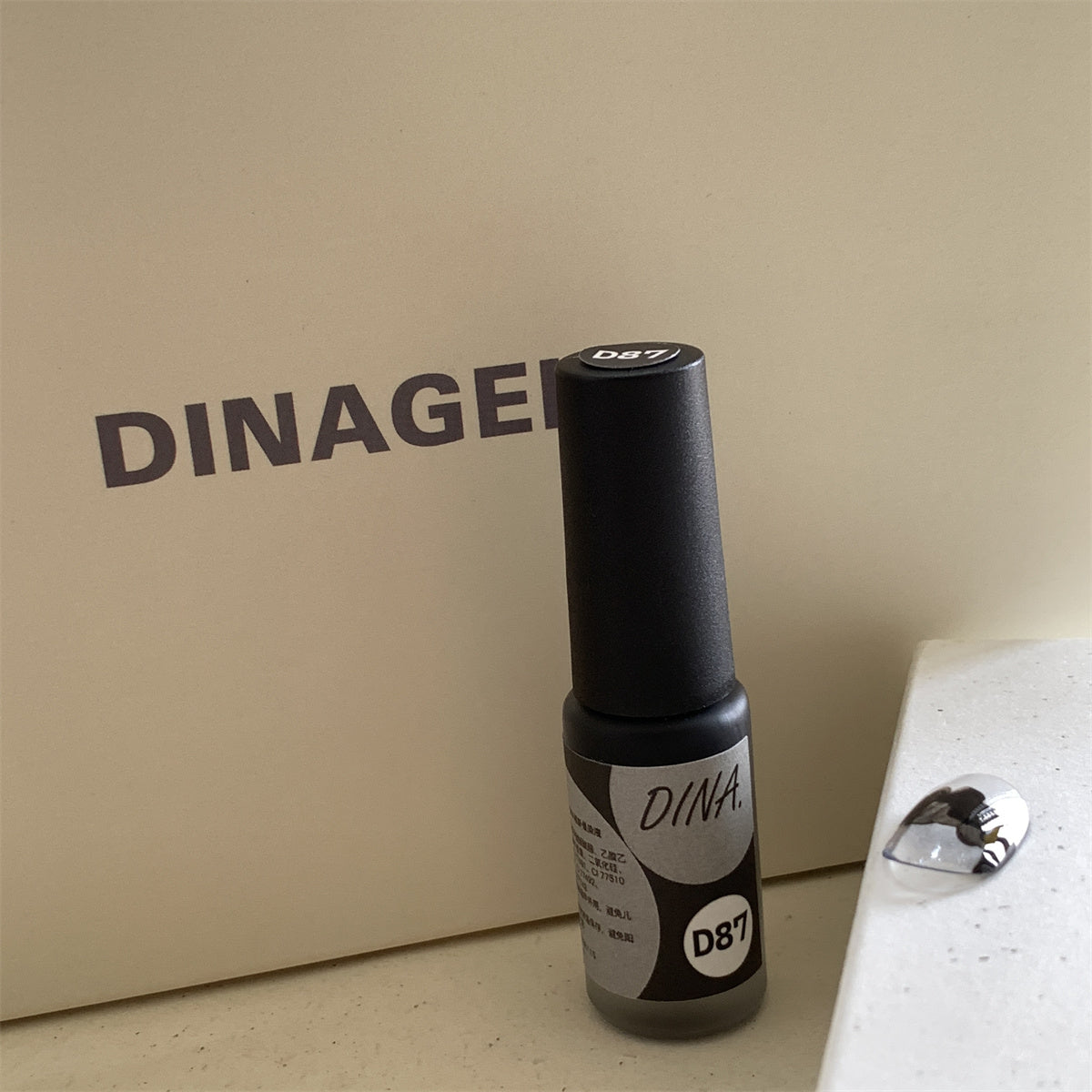 Dina Gel Mousse Blooming Ink Rich black #87