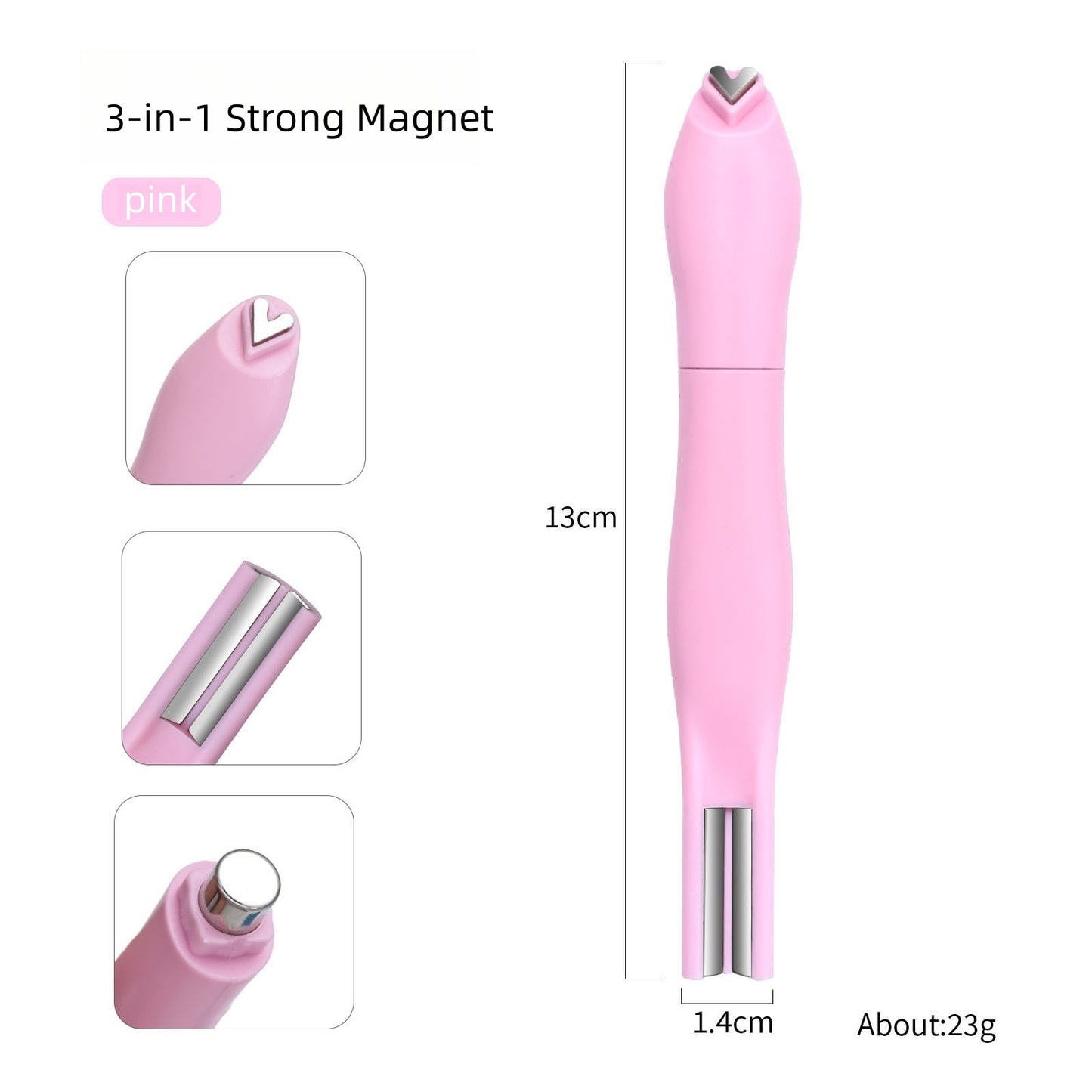 Nam Châm Mắt Mèo 3 Trong 1