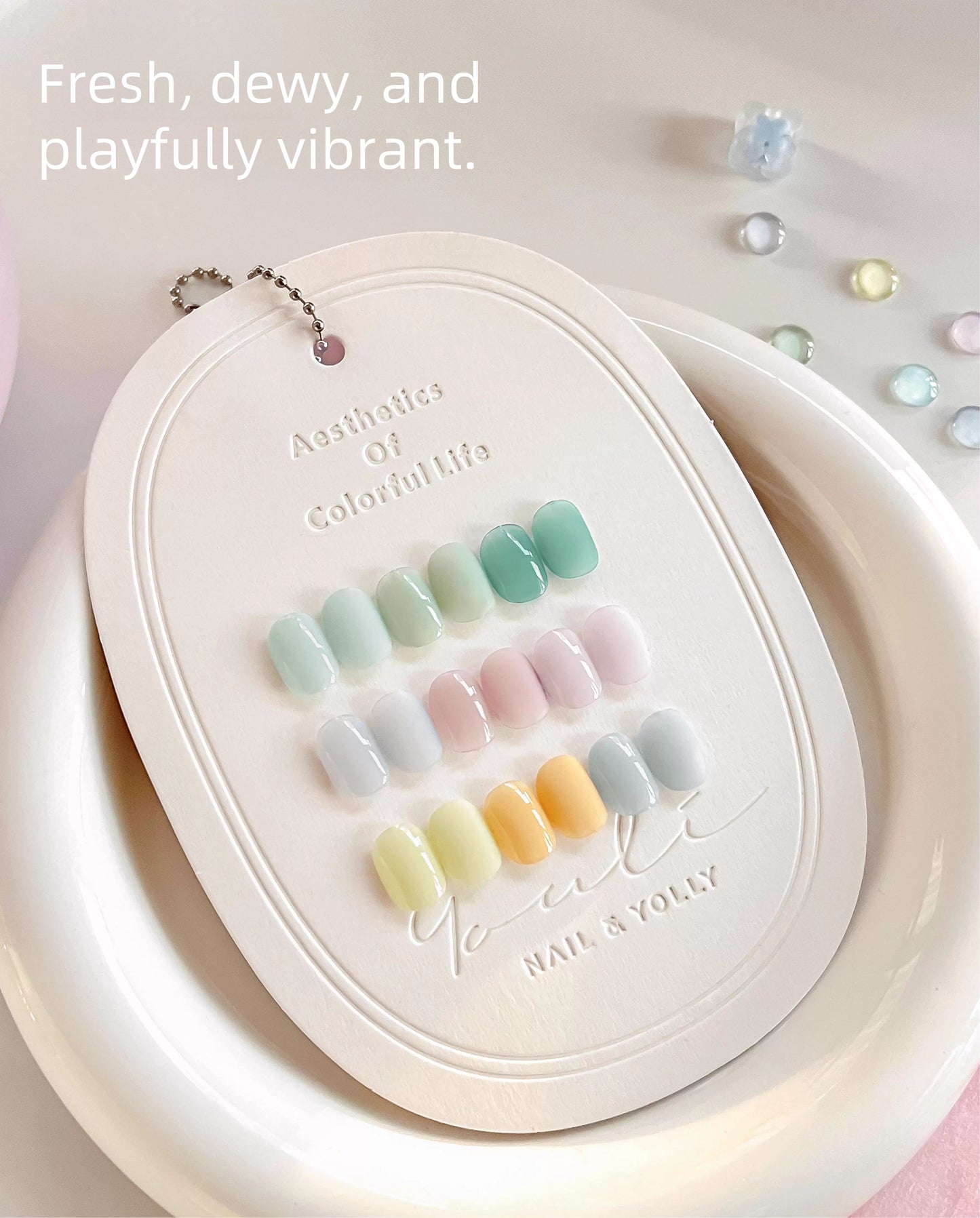 YOLLY Little Baby Color Gel - Milky translucent Collection