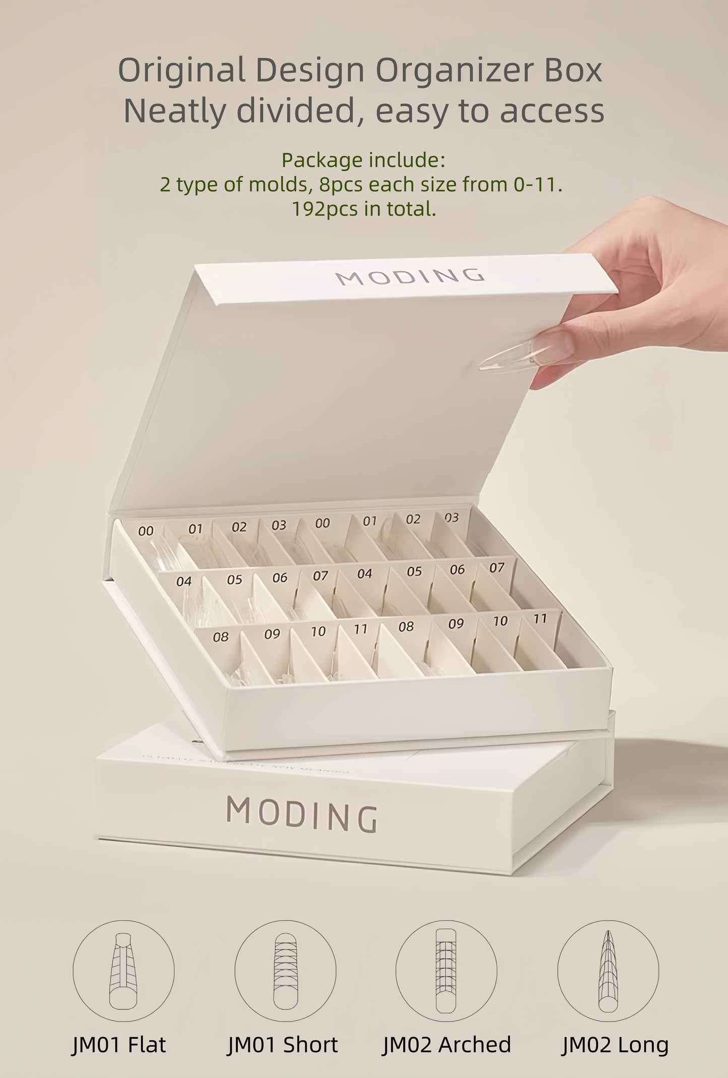 Moding Extension Nail Mold