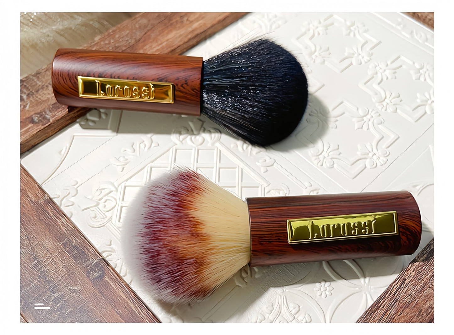 Wooden Handle Nail Art Dust Brush