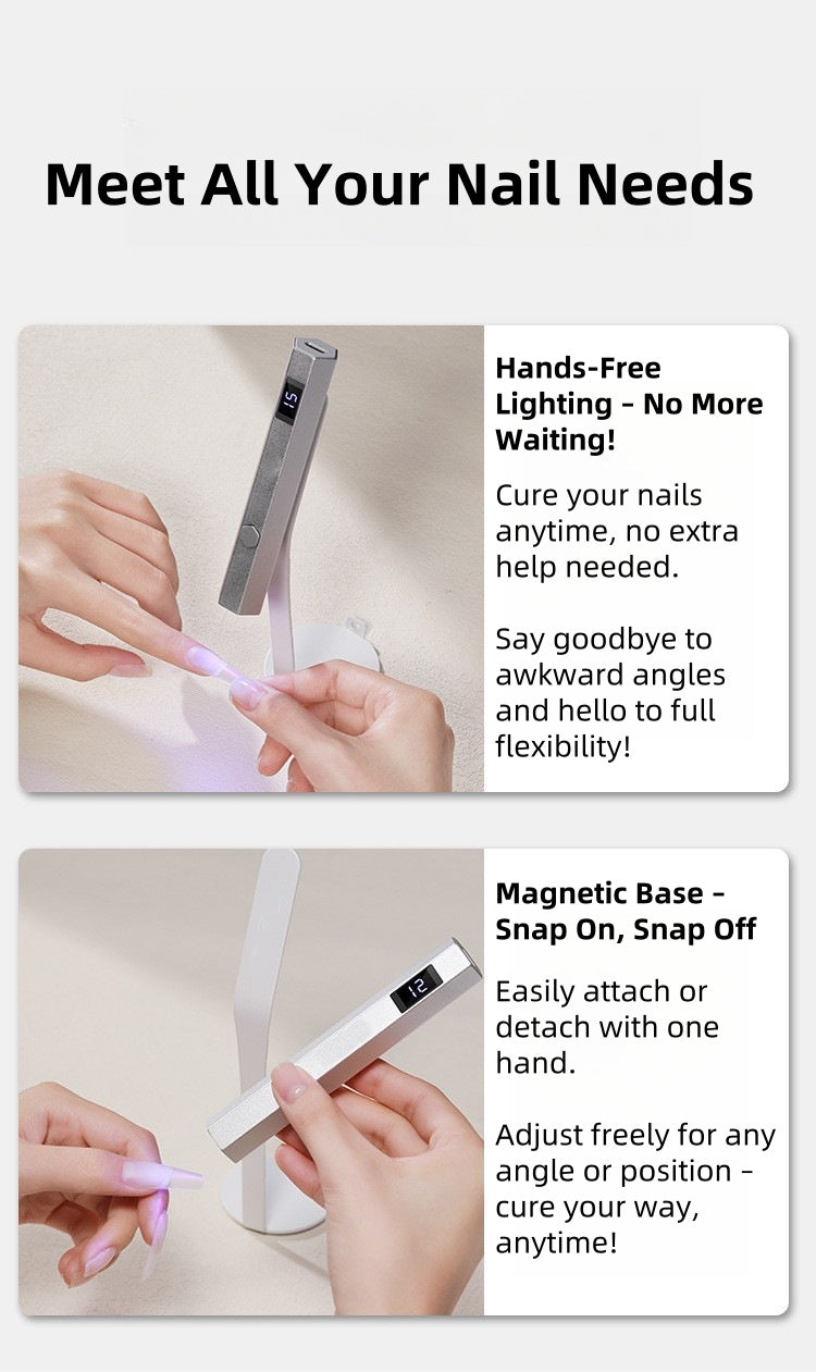 Handheld Portable Nail Lamp with Stand