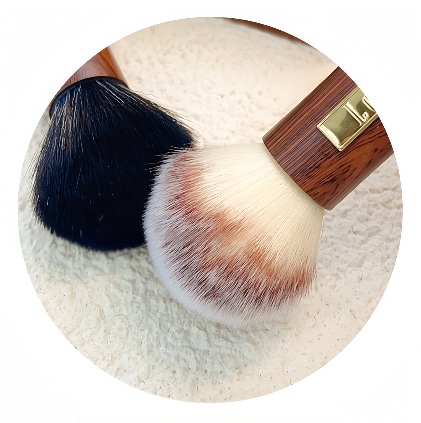 Wooden Handle Nail Art Dust Brush