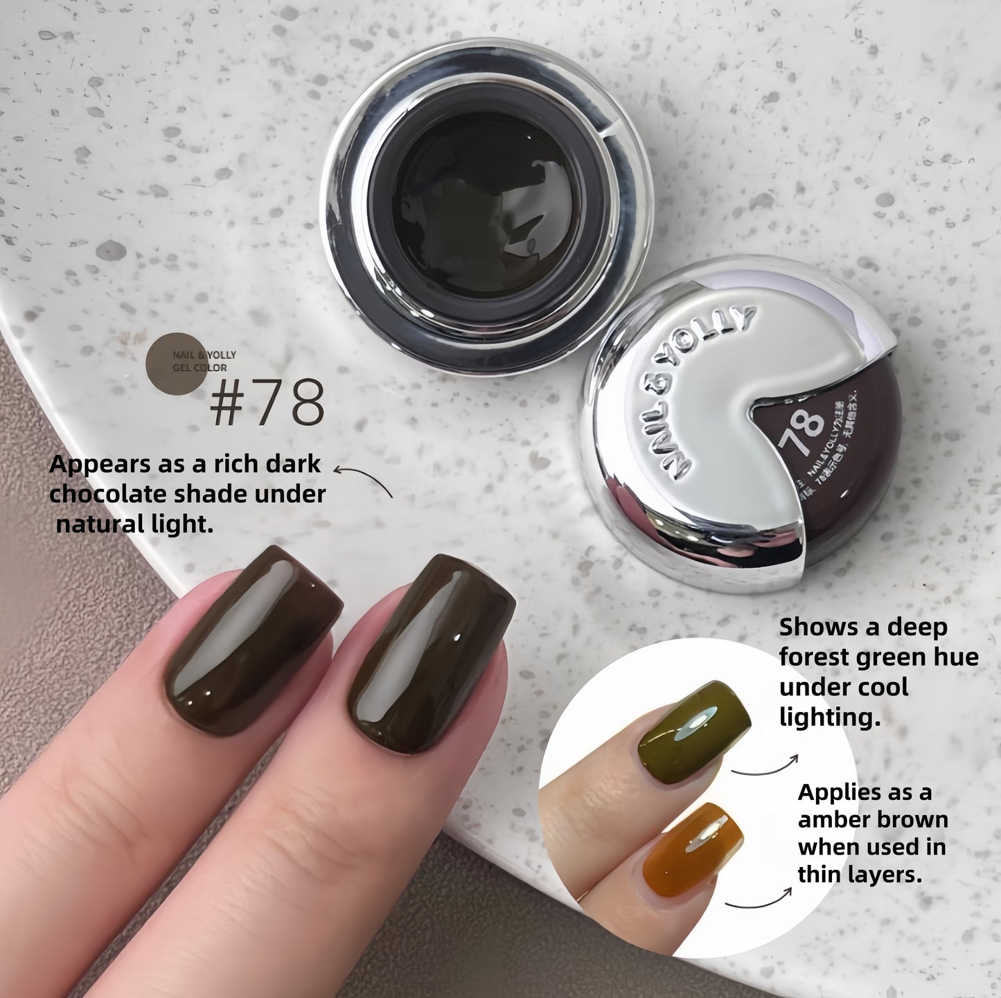 YOLLY Little Baby Color Gel - Caramel Collection