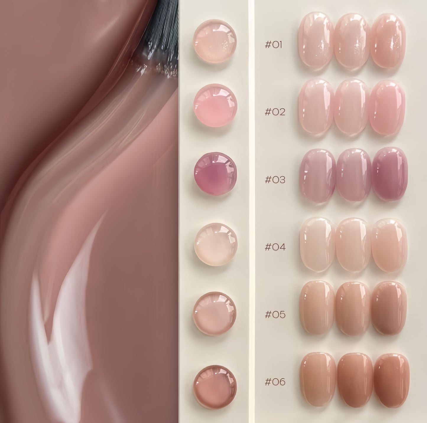 Moding 3 in 1 Dreamy Nude Color Series Builder Gel