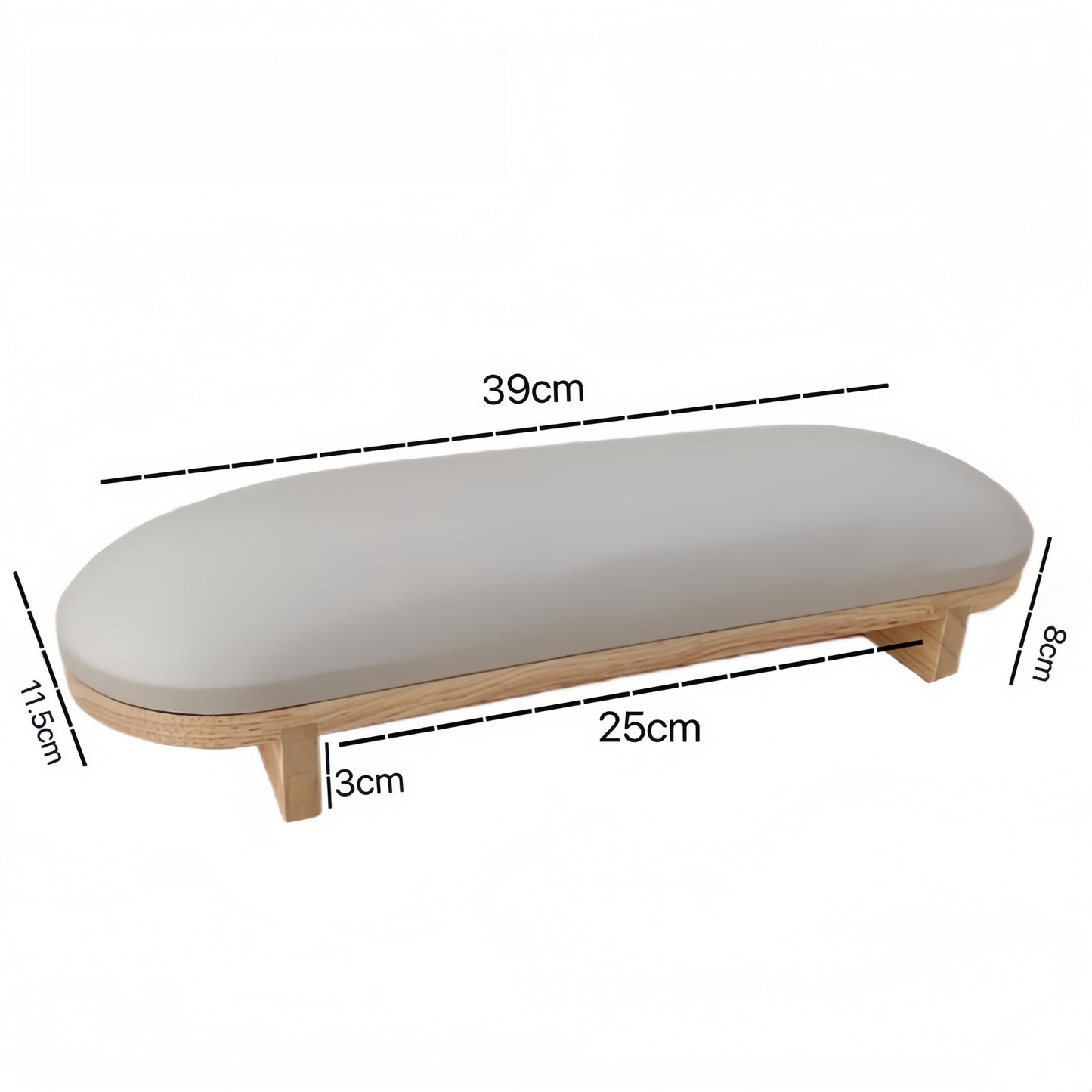 Buttercream Nail Armrest Pillow
