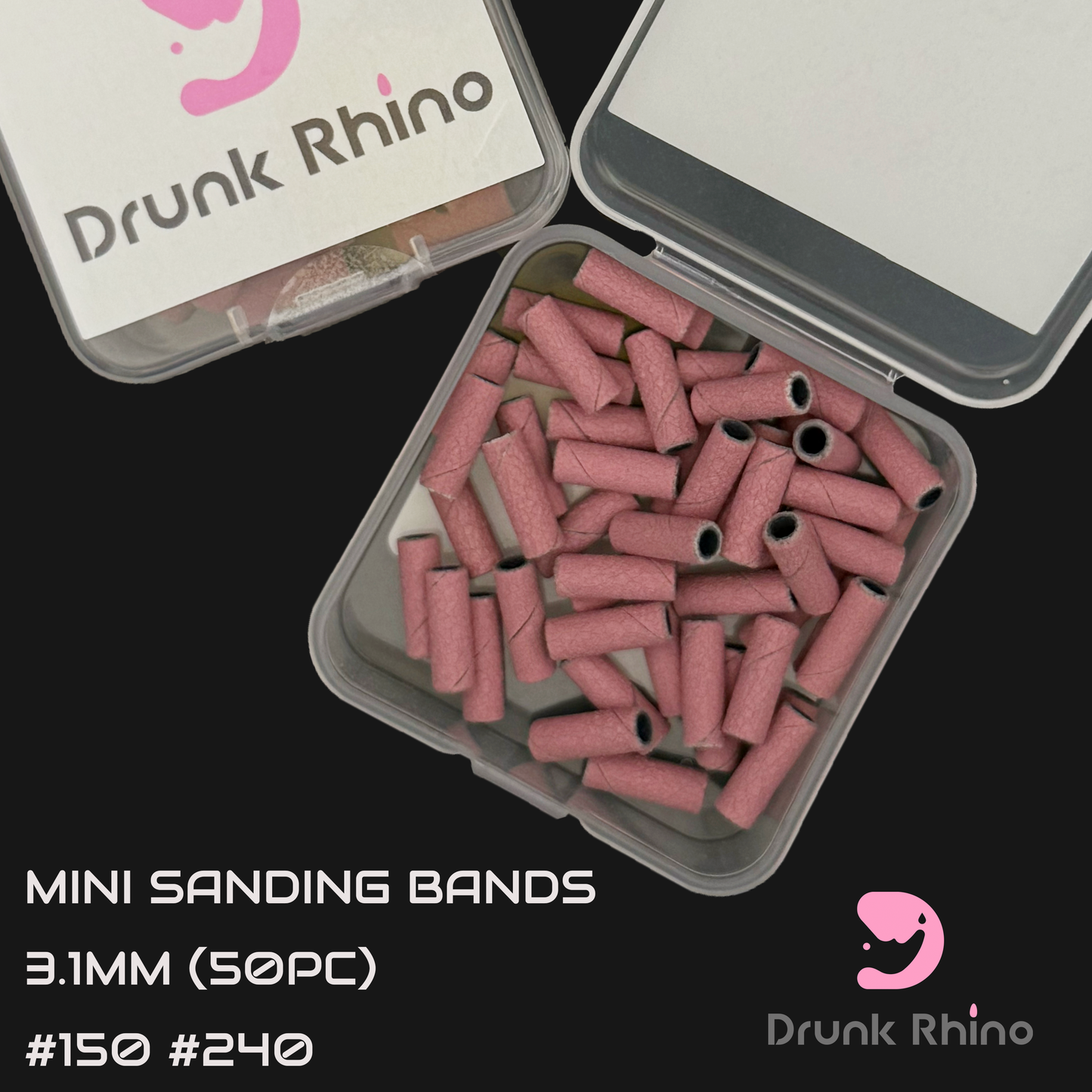 Mini bande abrasive Drunk Rhino 3 mm (boîte de 50)