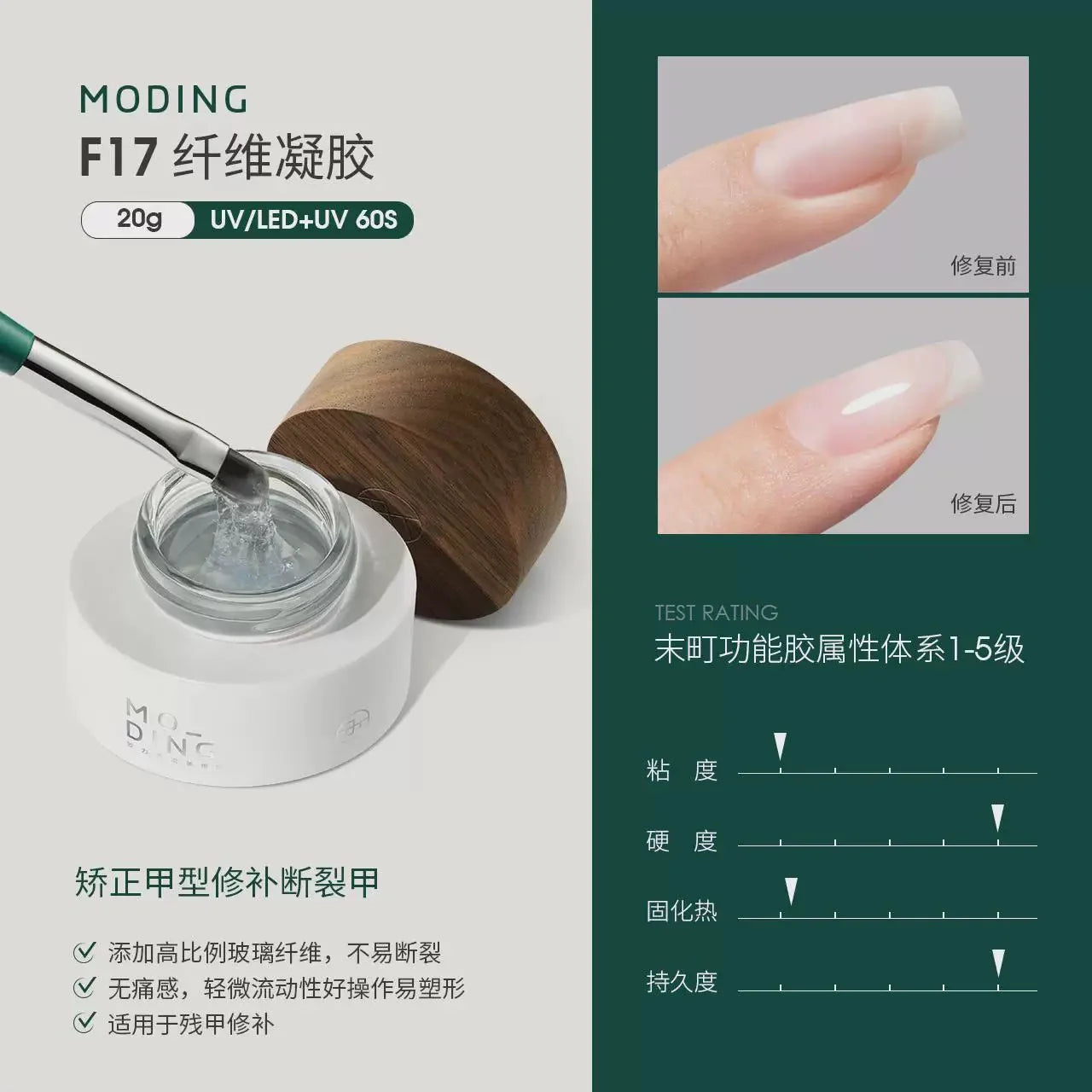 Moding F17 丝绸修复凝胶