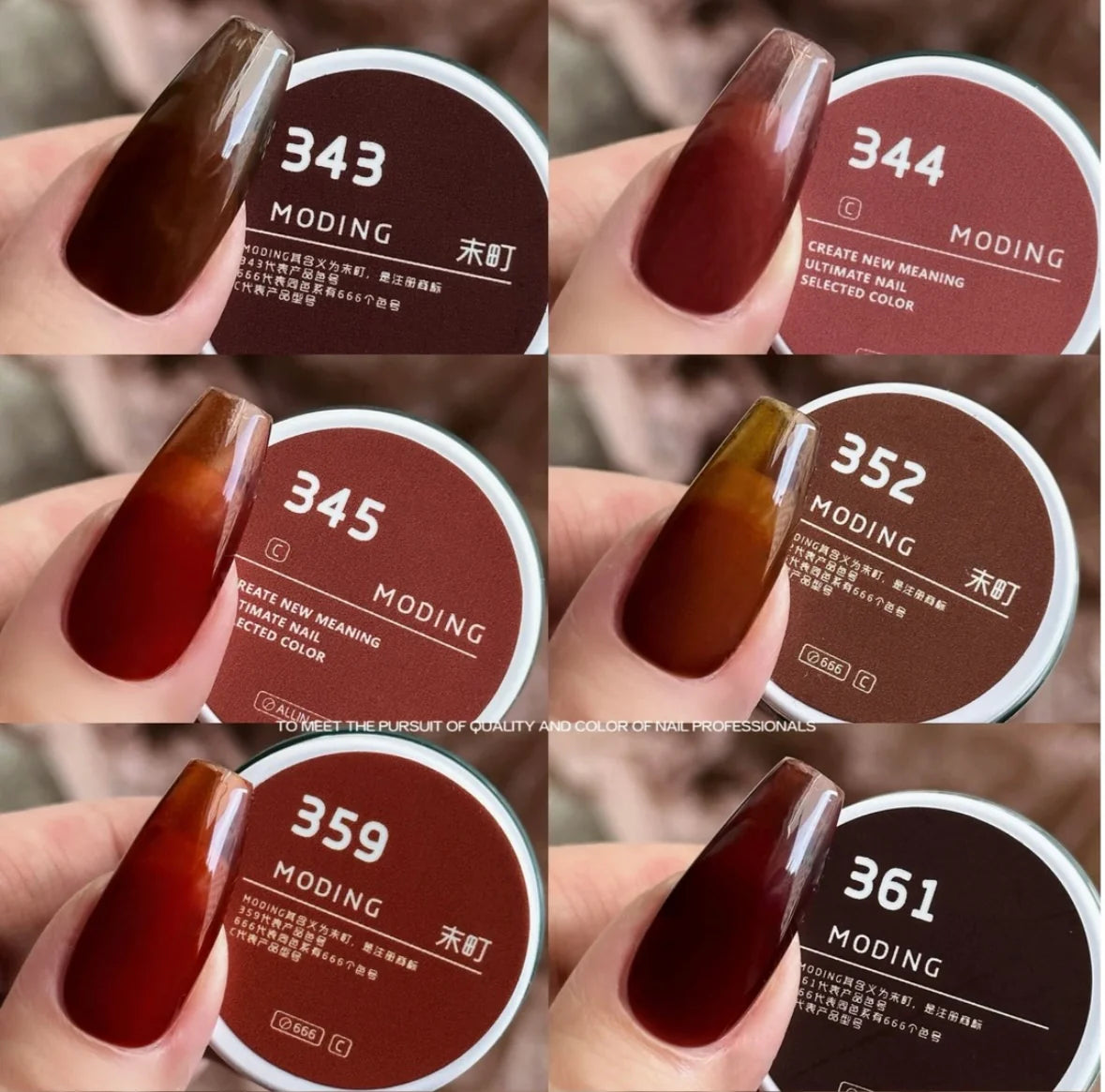Moding Amber Gel