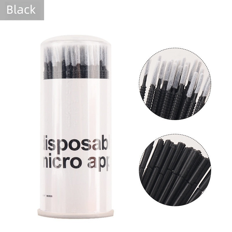Disposable Lash Extension Micro Brushes – Cleaning Applicators 100pcs/Pack