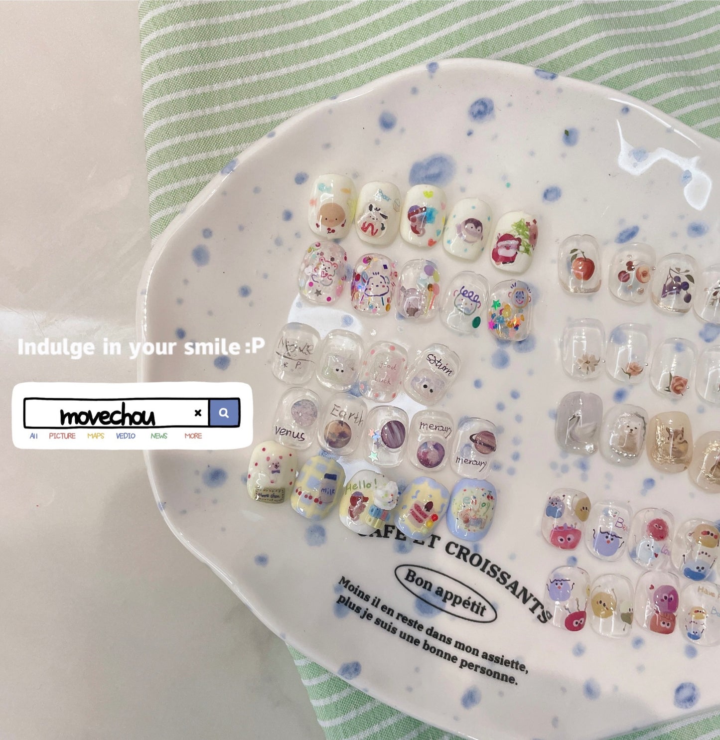 Decal Móng - Dải Ngân Hà