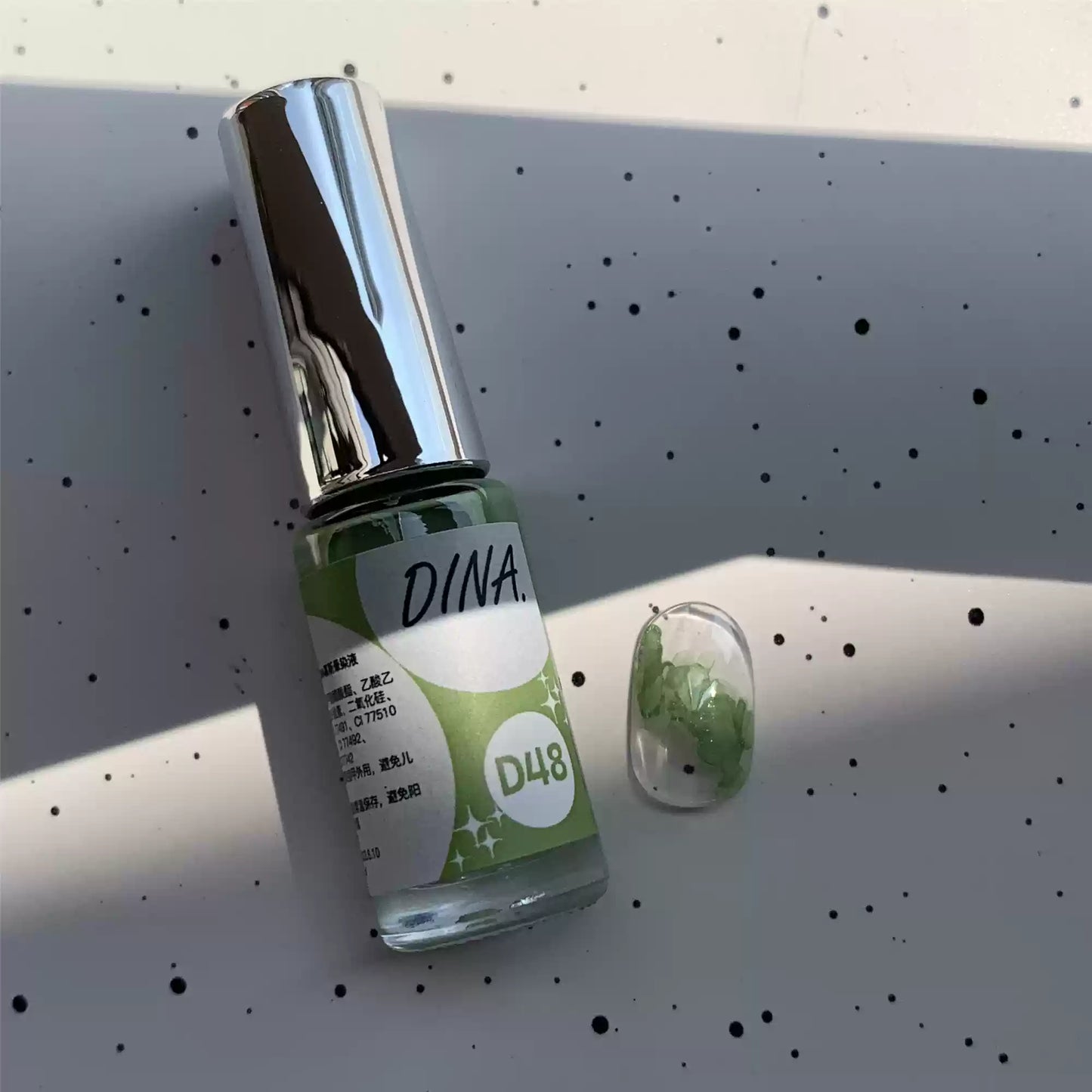 Gel Mousse Dina Blooming Ink Shimmer Glitter Series #41-50