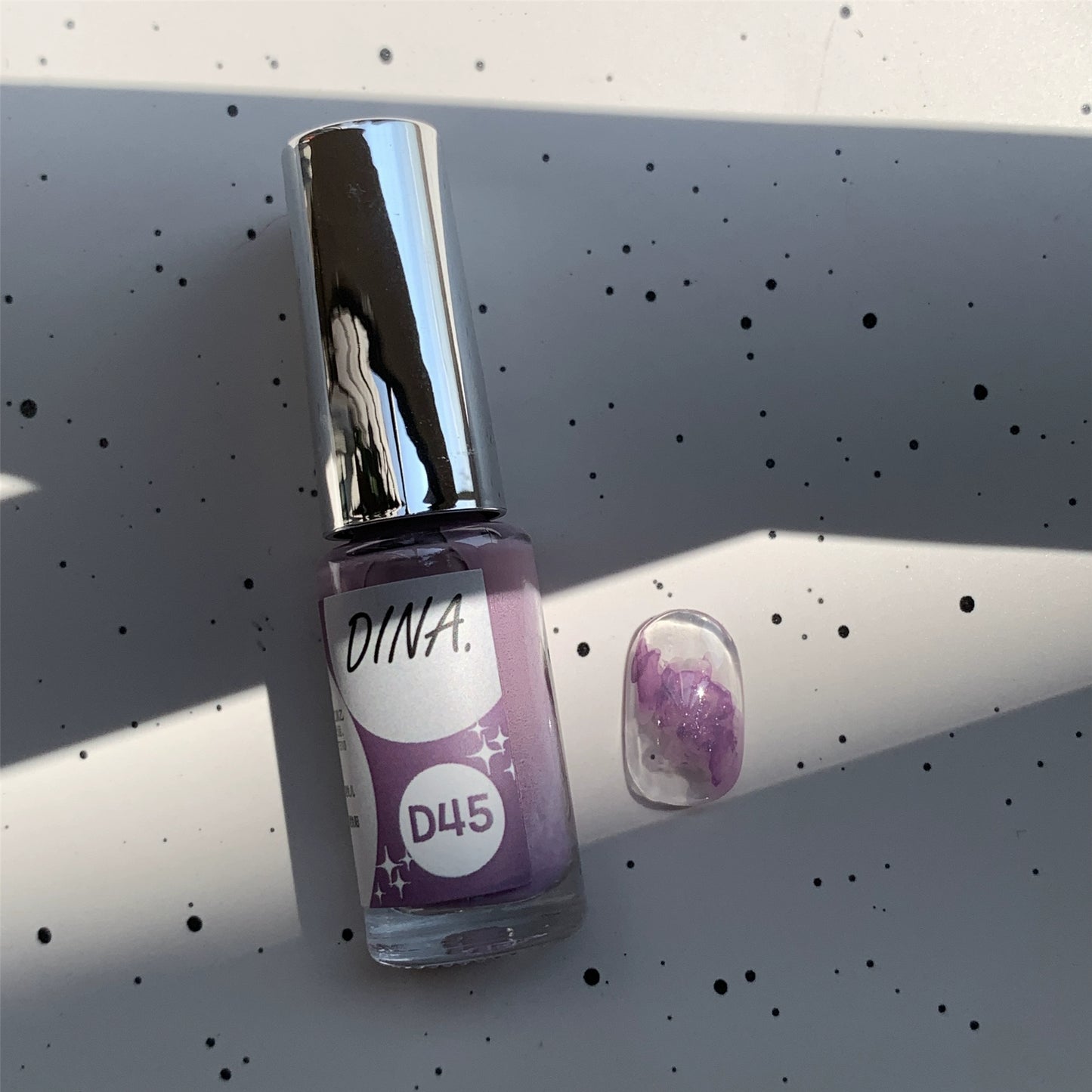 Gel Mousse Dina Blooming Ink Shimmer Glitter Series #41-50