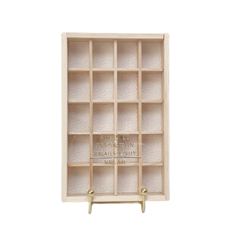 Wooden Nail Decoration Organizer Box