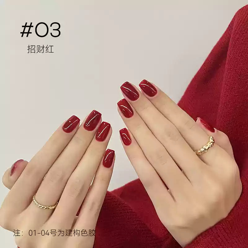 Moding 2 in 1 Classic Red Color Series Color Builder Gel