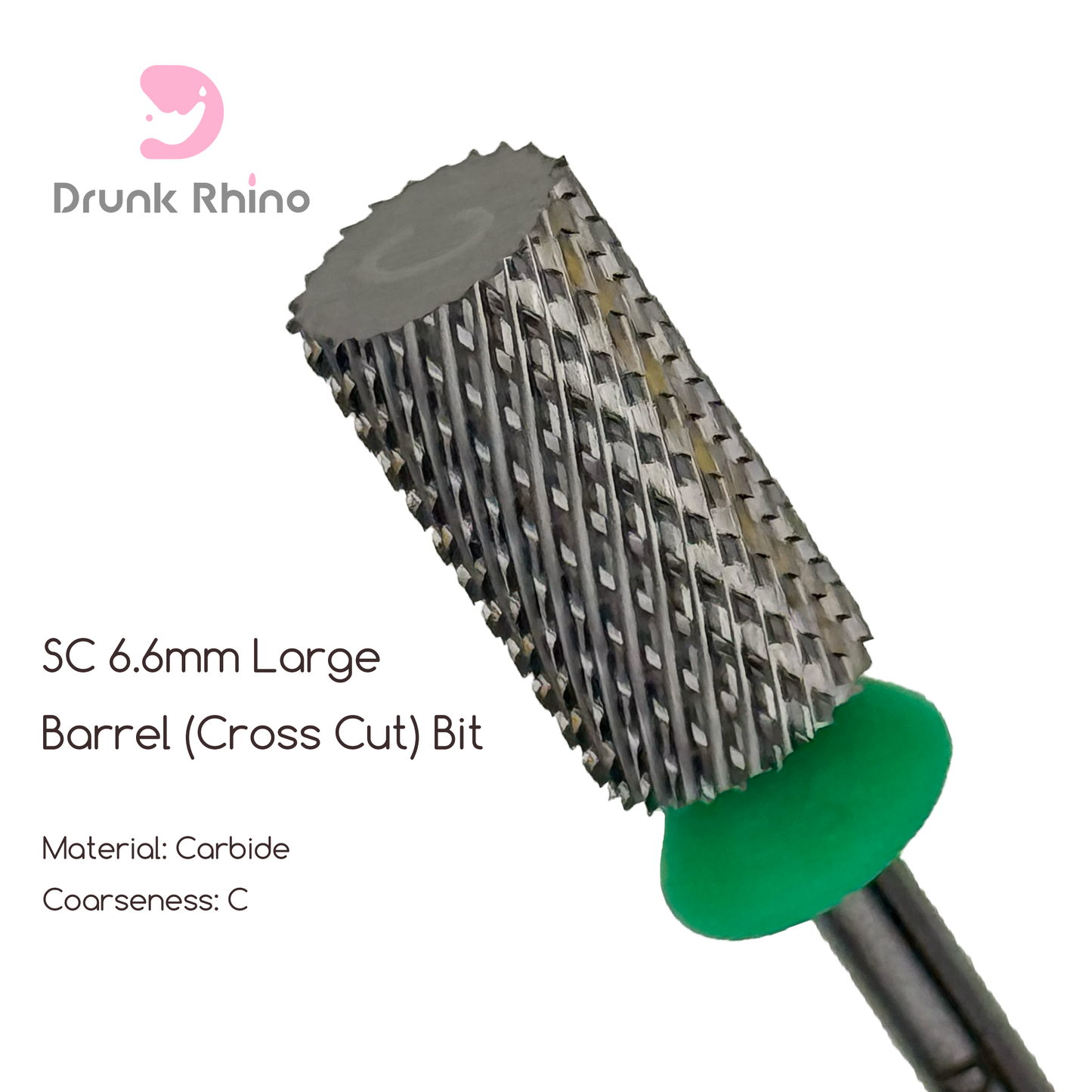 SC 6.6mm Large Barrel (Cross Cut) Drill Bits