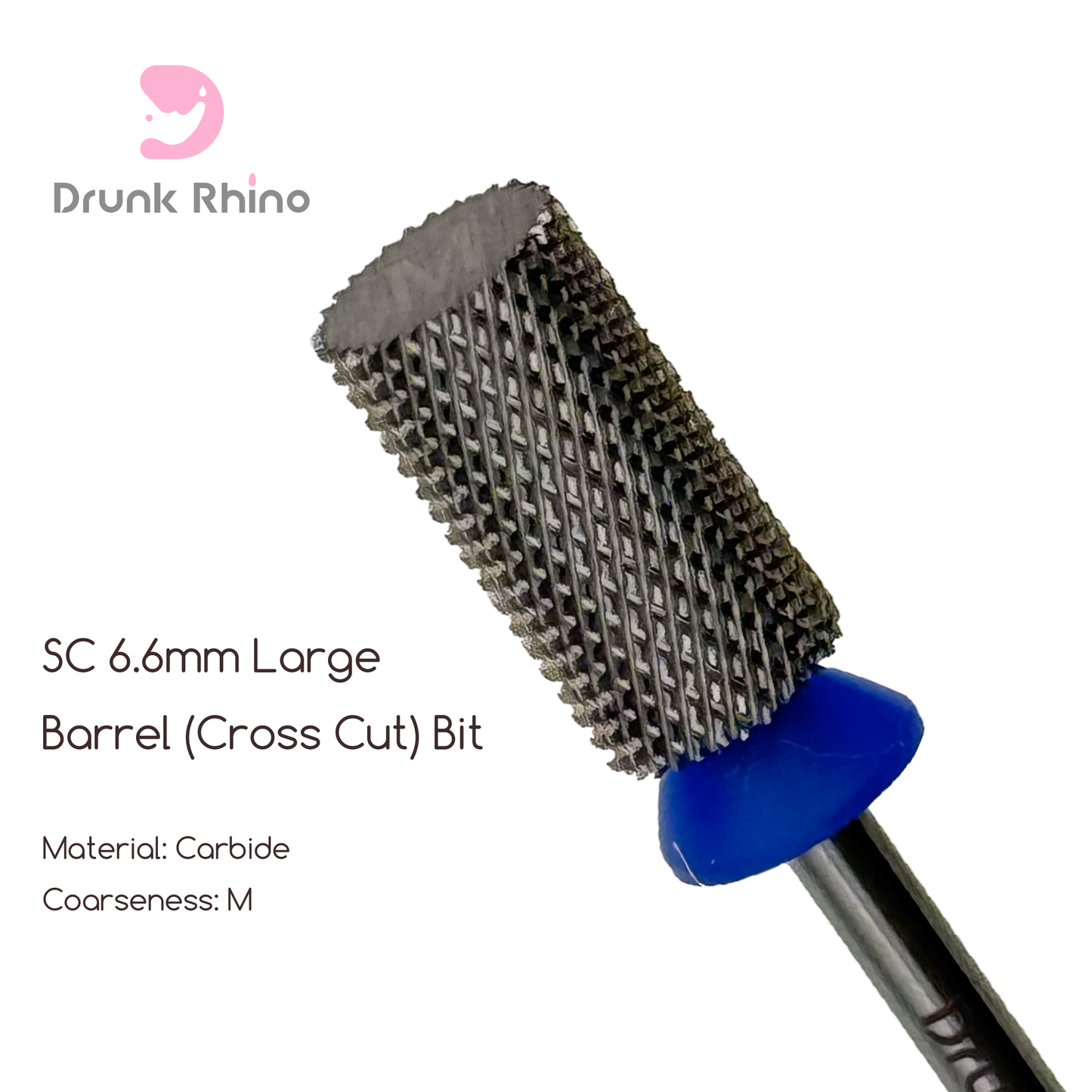 SC 6.6mm Large Barrel (Cross Cut) Drill Bits